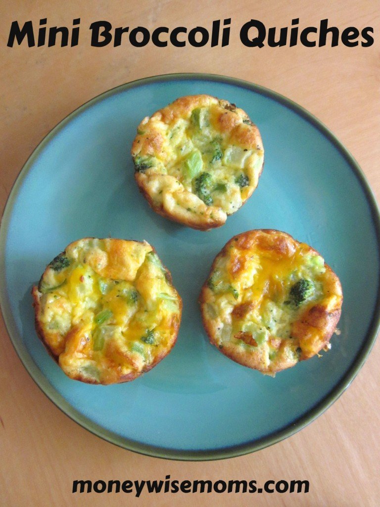 Mini Broccoli Quiches