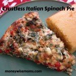 crustless italian spinach pie