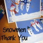 Snowmen Thank You Cards