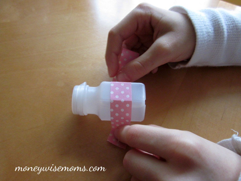 wrapping washi tape