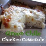 green chile chicken casserole