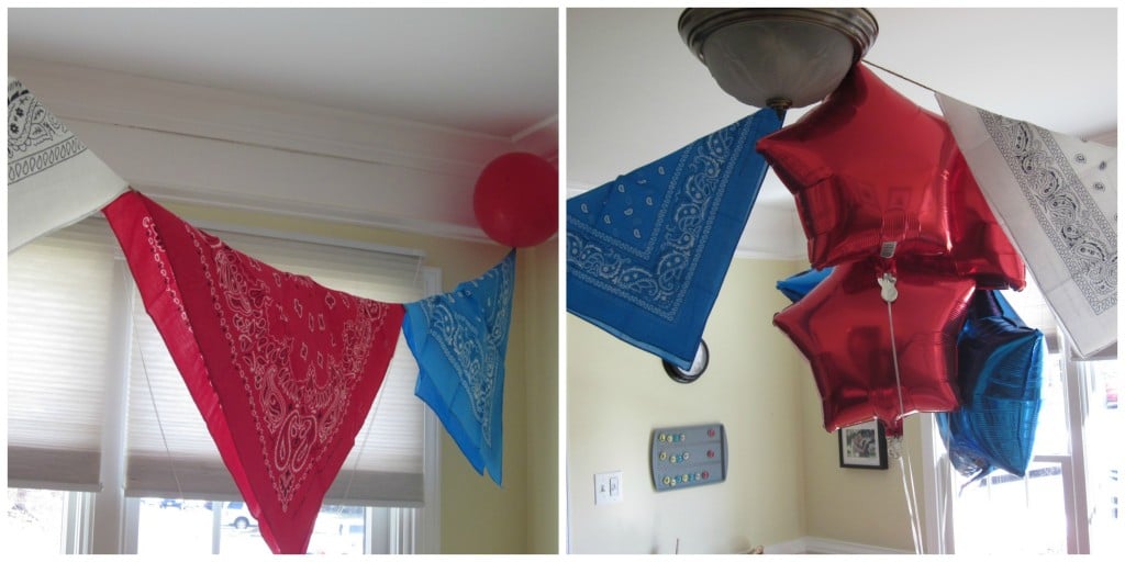 Bandana Decor Western Birthday Party