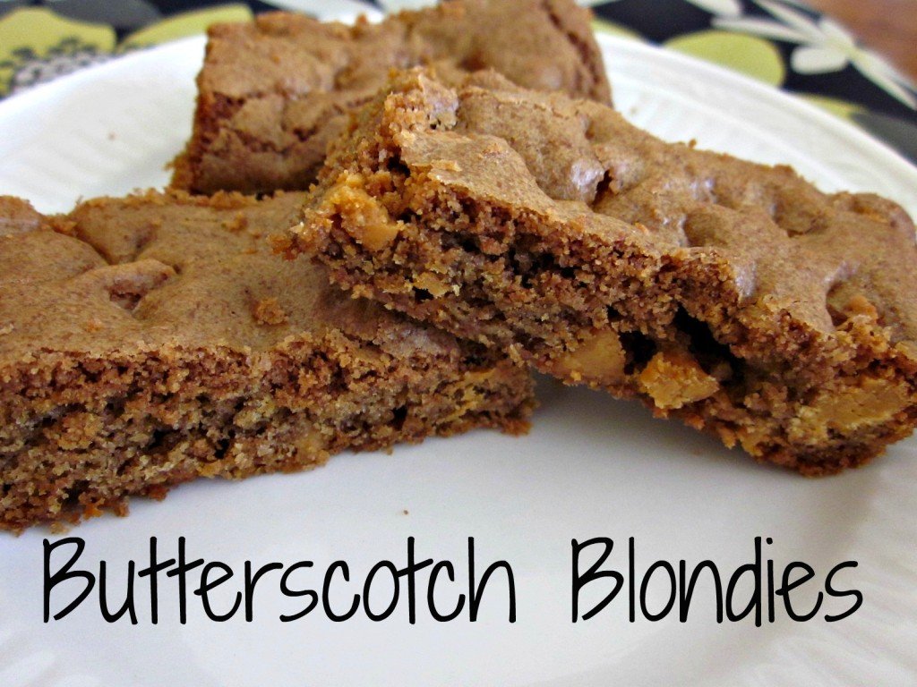 Butterscotch Blondies
