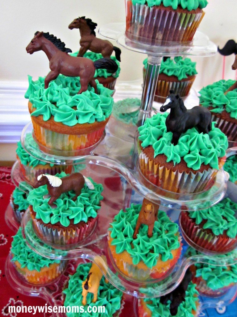 Horse Cupcakes Western Birthday Party